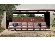 KOMODO ELEMENTO TERMINALE by Nardi - Elemento per divano modulare da giardino in polipropilene/tessuto - 21