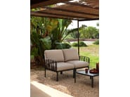 KOMODO ELEMENTO TERMINALE by Nardi - Elemento per divano modulare da giardino in polipropilene/tessuto - 19