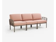 KOMODO ELEMENTO TERMINALE by Nardi - Elemento per divano modulare da giardino in polipropilene/tessuto - 3