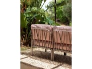 KOMODO ELEMENTO TERMINALE by Nardi - Elemento per divano modulare da giardino in polipropilene/tessuto - 22
