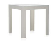 JOLLY Square polycarbonate garden side table By Kartell