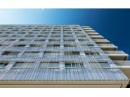 CLADDING KLEY STUDENT RESIDENCE by Kriskadecor - Facciata frangisole in catene di alluminio - 9