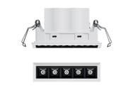 LASER BLADE XS by iGuzzini - Faretto da incasso a LED in alluminio pressofuso per controsoffitti