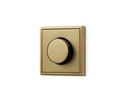 LS 990 by JUNG - Dimmer in ottone
