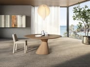 CHAPEAU 2990 by Lago - Tavolo rotondo da pranzo in legno