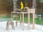 MODESTO by Lambert - Scrittoio in legno con cassetti - 7