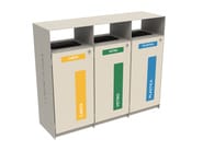 VANCOUVER by Lazzari - Portarifiuti per raccolta differenziata