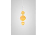 CASCADE SPHERE by Lladró - Lampada a sospensione fatta a mano a LED in porcellana - 2