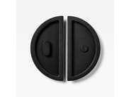 LUNA FLUSH WITH PRIVACY by Lo & Co Interiors - Maniglia ad incasso in ottone - 4