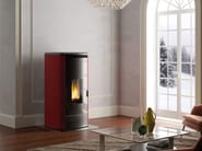 MAIDA by PALAZZETTI - Stufa a pellet in acciaio