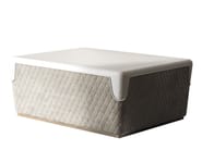 MAJESTIC by Capital Collection - Pouf quadrato in tessuto