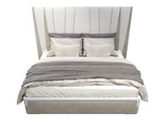 MAJESTIC  L by Capital Collection - Letto matrimoniale in tessuto con testiera imbottita - 2