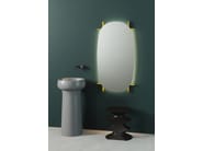 MARK by Azzurra Ceramica - Specchio bagno ovale da parete - 5