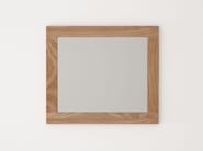 MAX | Specchio per bagno by KARPENTER - Specchio in teak - 2
