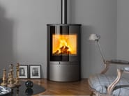 SAYA by MCZ - Stufa a legna in acciaio