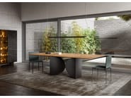 MEET - 2430W by Lago - Tavolo rettangolare in legno - 2