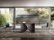 MEET - 2430W by Lago - Tavolo rettangolare in legno