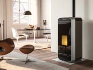 MEGHAN METALLO by PALAZZETTI - Stufa a pellet in alluminio classe A+
