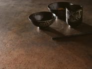 METAL - CORTEN by COTTO D'ESTE - Pavimento/rivestimento in gres laminato effetto metallo