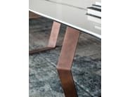 MEXA by Ronda Design - Tavolo da pranzo con base in metallo - 3