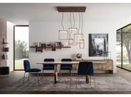 MEXA by Ronda Design - Tavolo da pranzo con base in metallo - 2