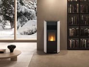 MILÙ by PALAZZETTI - Stufa a pellet in acciaio