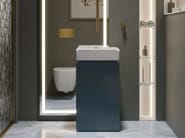 TOWER PALACE by MOMA Design - Mobile lavabo in Solid Surface