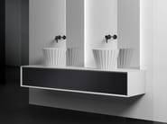 SWING by MonBlari - Mobile lavabo sospeso con cassetti