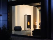 NINA by PALAZZETTI - Stufa a pellet in acciaio classe A+
