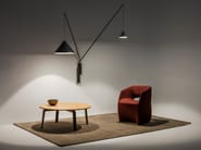 NORTH by Vibia - Lampada da parete a LED in fibra di carbonio