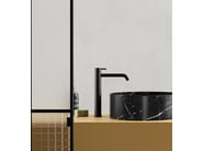 MADE by Nic - Miscelatore per lavabo da piano monocomando in acciaio inox - 4