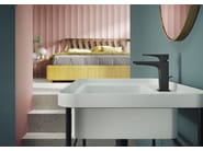 SEVEN by Nobili - Miscelatore per lavabo da piano monocomando con piletta - 3