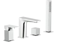 SEVEN by Nobili - Rubinetto bordo vasca monocomando con doccetta