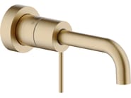 VELIS by Nobili - Miscelatore per lavabo a muro monocomando con aeratore - 7