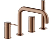 VELIS by Nobili - Rubinetto bordo vasca monocomando con doccetta - 6