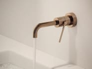 VELIS by Nobili - Miscelatore per lavabo a muro monocomando con aeratore - 2