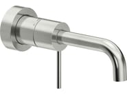 VELIS by Nobili - Miscelatore per lavabo a muro monocomando con aeratore - 5