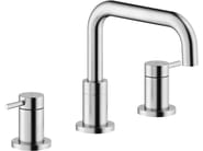 VELIS by Nobili - Rubinetto per lavabo a 3 fori da piano in ottone - 2