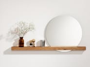 OAK #01 WALL MIRROR by Weld & co - Specchio rotondo in rovere da parete per ingresso - 7
