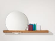 OAK #01 WALL MIRROR by Weld & co - Specchio rotondo in rovere da parete per ingresso - 3