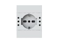 P503 4BP503.KW by 4 BOX - Presa elettrica a 3 moduli - 2