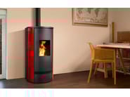 P920 K | Stufa a pellet by Piazzetta - Stufa a pellet in acciaio classe A+ - 2