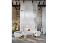 HUG by PARLA - Poltrona in tessuto con braccioli - 5