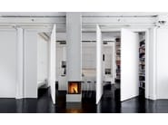 PLASMA 50T WOOD by MCZ - Caminetto incassato a tripla facciata a legna - 2