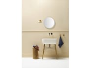 PLATEAU S by Ex.t - Specchio bagno rotondo da parete - 6