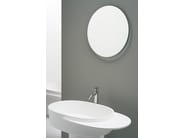 PLATEAU S by Ex.t - Specchio bagno rotondo da parete - 2