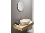 PLATEAU S by Ex.t - Specchio bagno rotondo da parete - 3