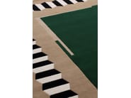 PLEIN CADRE by cc-tapis - Tappeto annodato a mano in cotone e lana Himalayana - 12