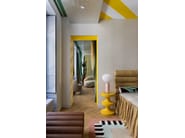 PLEIN CADRE by cc-tapis - Tappeto annodato a mano in cotone e lana Himalayana - 4