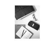 Laptop case leather gadget case POCHETTE By YUL